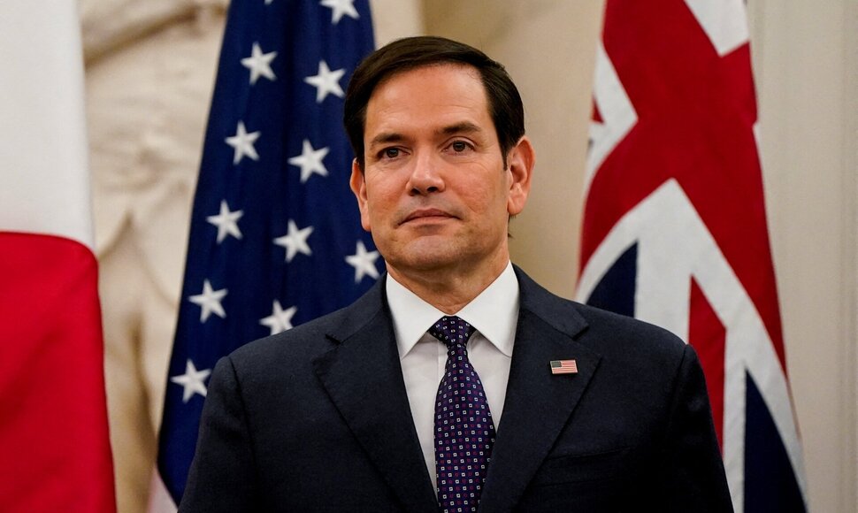 JAV valstybės sekretorius Marco Rubio / Elizabeth Frantz / REUTERS