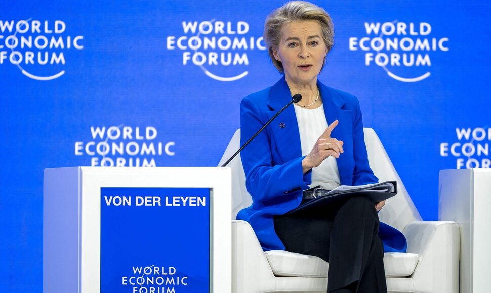 Europos Komisijos (EK) pirmininkė Ursula von der Leyen / FABRICE COFFRINI / AFP