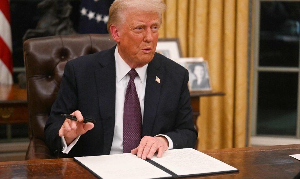 Donaldas Trumpas / JIM WATSON / AFP