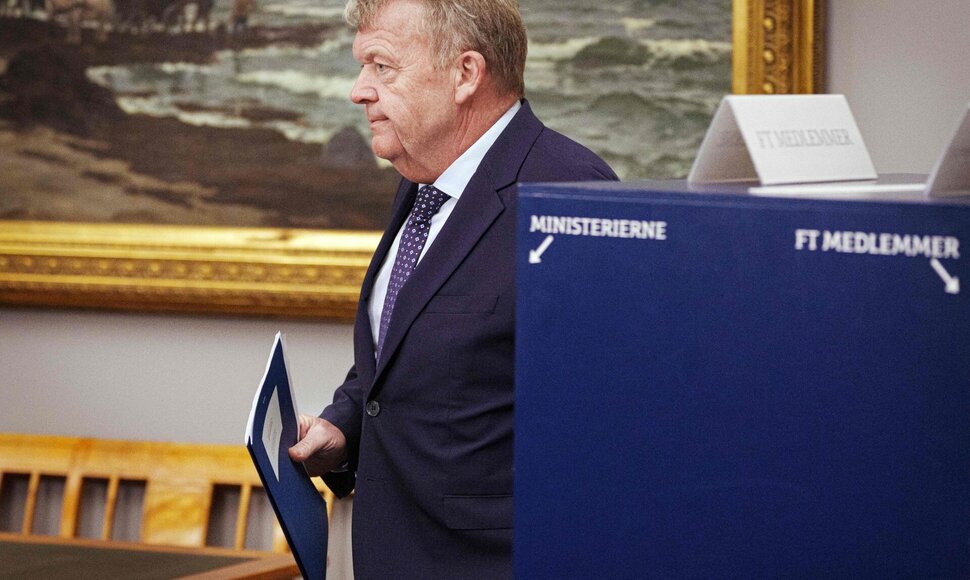 Larsas Lokke Rasmussenas / LISELOTTE SABROE / AFP