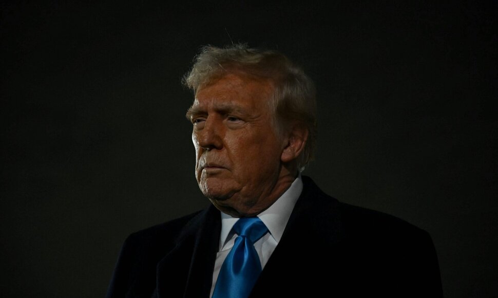 Jungtinių Valstijų prezidentas Donaldas Trumpas / JIM WATSON / AFP