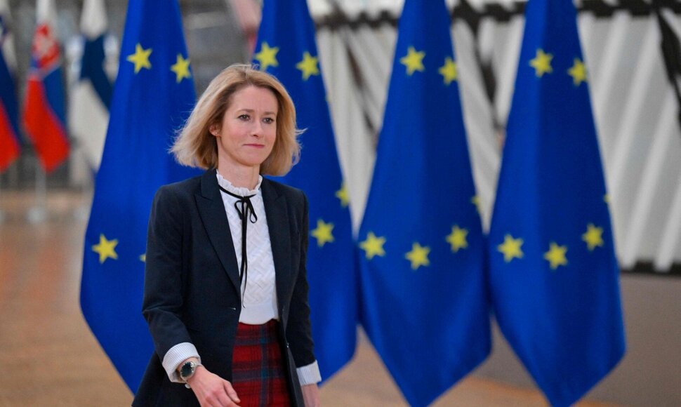 Kaja Kallas / NICOLAS TUCAT / AFP