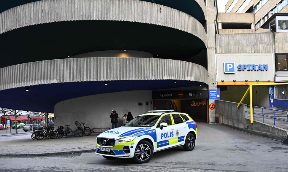 Švedijos policija / ANDERS WIKLUND / AFP
