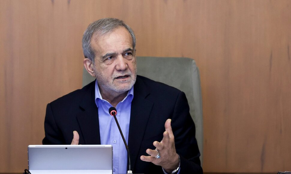 Irano prezidentas Masoudas Pezeshkianas / Iranian Presidency / ZUMAPRESS.com