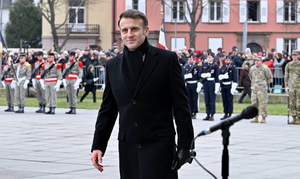 Emmanuelis Macronas / NICOLAS ROSES -POOL/SIPA / NICOLAS ROSES -POOL/SIPA
