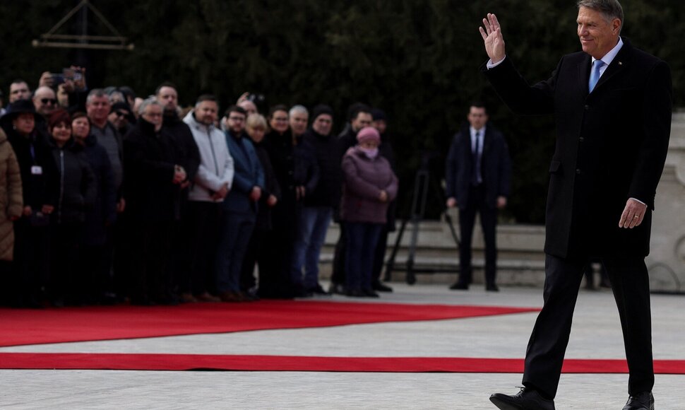 Klausas Iohannisas / INQUAM PHOTOS/Octav Ganea / via REUTERS