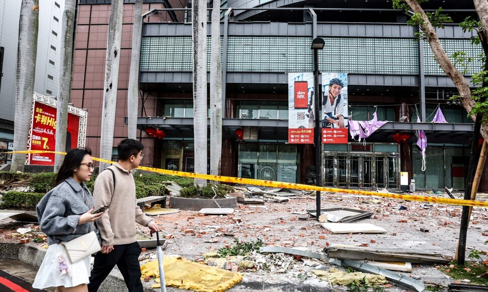 Sprogimas Taivane / I-HWA CHENG / AFP