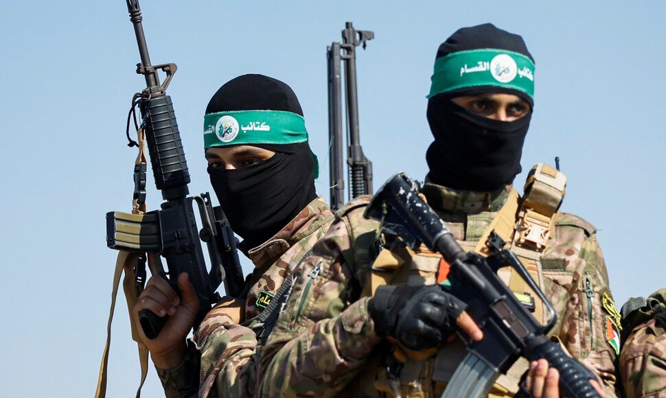 &bdquo;Hamas&ldquo; kovotojai / IBRAHEEM ABU MUSTAFA / REUTERS