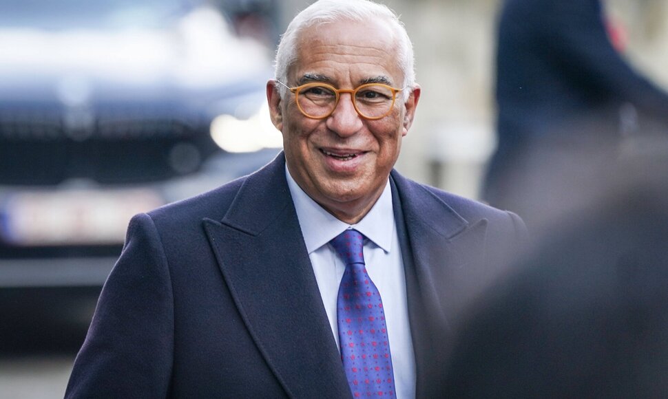 Europos Vadovų Tarybos (EVT) vadovas Antonio Costa / CHINE NOUVELLE/SIPA / CHINE NOUVELLE/SIPA