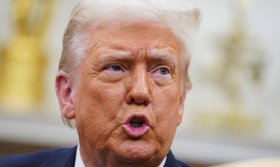 JAV prezidentas Donaldas Trumpas / Nathan Howard / REUTERS