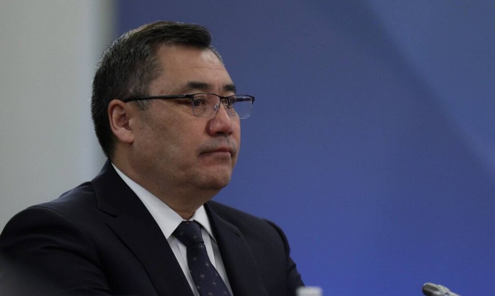 Sadyras Japarovas / President of Russia Offic/SIPA / President of Russia Offic/SIPA