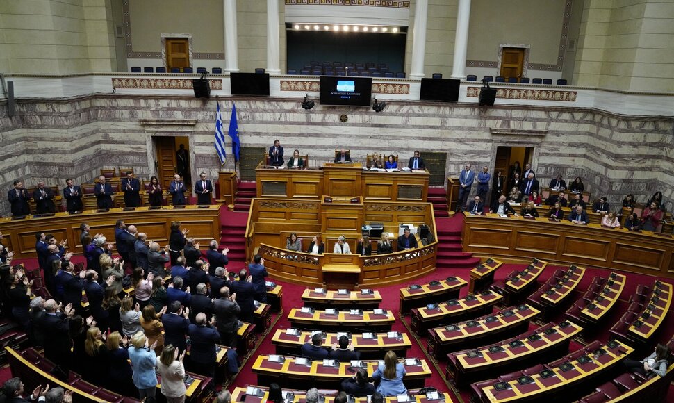Graikijos parlamentas / Thanassis Stavrakis / AP