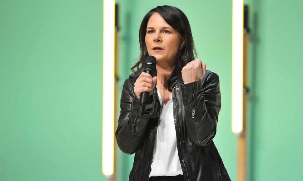 Vokietijos užsienio reikalų ministrė Annalena Baerbock / IMAGO/STAR-MEDIA / IMAGO/STAR-MEDIA