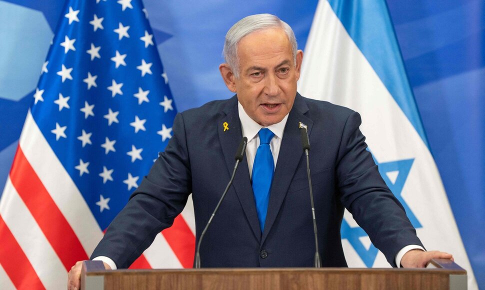 B. Netanyahu / OHAD ZWIGENBERG / AFP