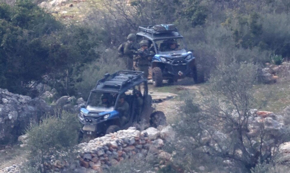 Izraelio kariai traukiasi iš Libano / RABIH DAHER / AFP