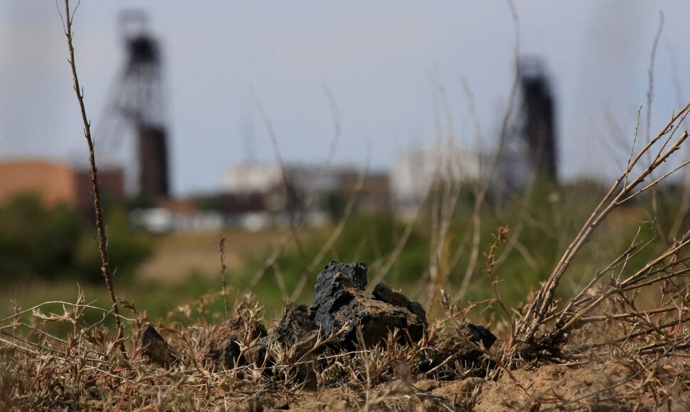 &bdquo;ArcelorMittal&ldquo; gaisro vieta / RUSLAN PRYANIKOV / AFP