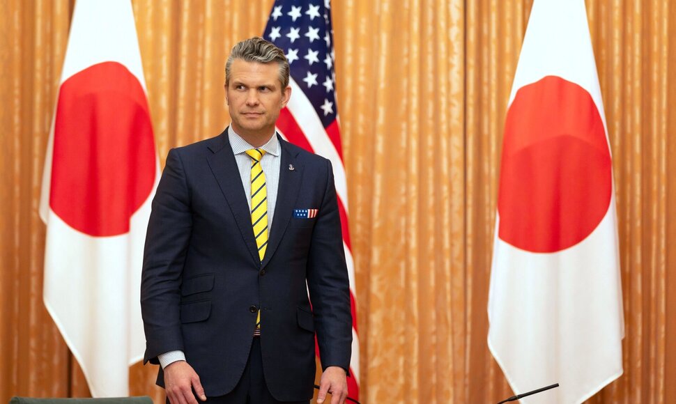 Pete'as Hegsethas / Stanislav Kogiku / AP