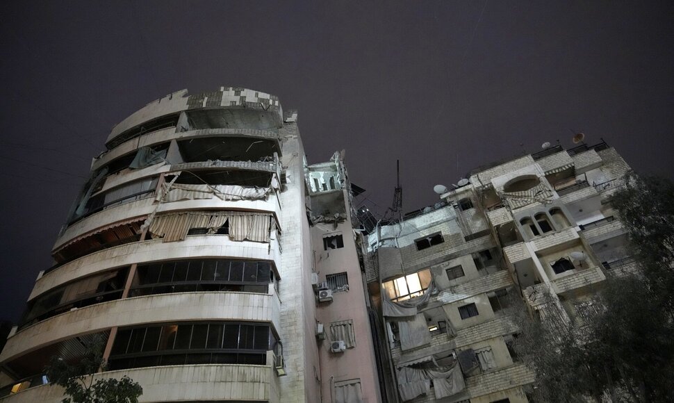 Smūgis Beirute / Hussein Malla / AP