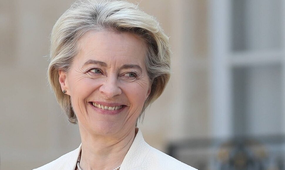 EK pirmininkė Ursula von der Leyen / J.E.E/SIPA / J.E.E/SIPA