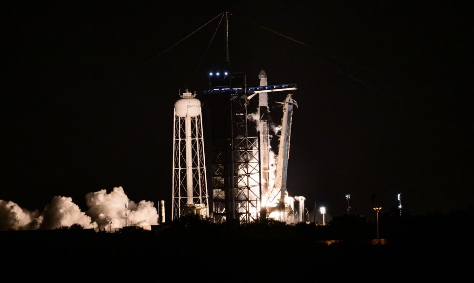 &bdquo;SpaceX&ldquo; raketos paleidimas / Jennifer Briggs / ZUMAPRESS.com