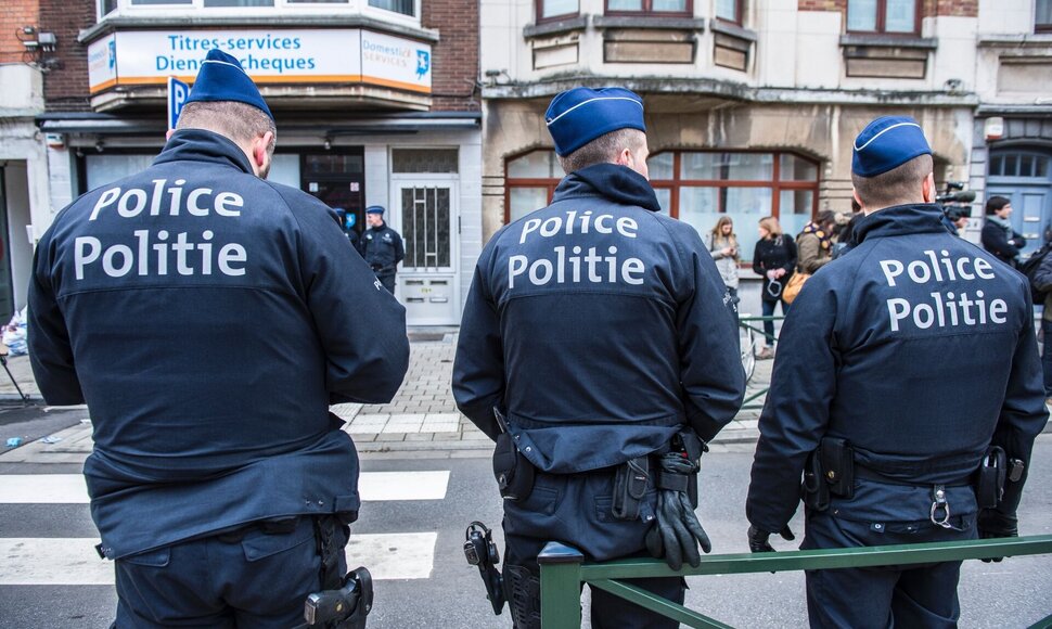 Policijos pareigūnai / LAURIE DIEFFEMBACQ / AFP