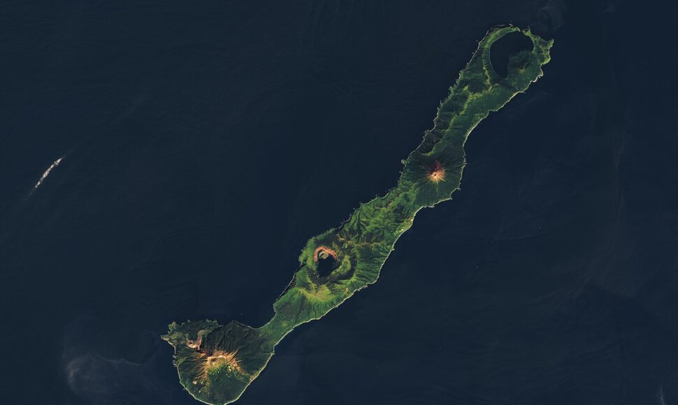 Ginčijamos Kurilų salos / NASA Earth / ZUMAPRESS.com