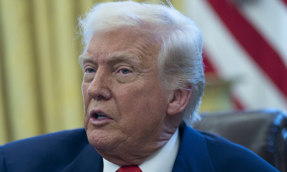 Donaldas Trumpas / Chris Kleponis - Pool via CNP / picture alliance / Consolidated News Photos