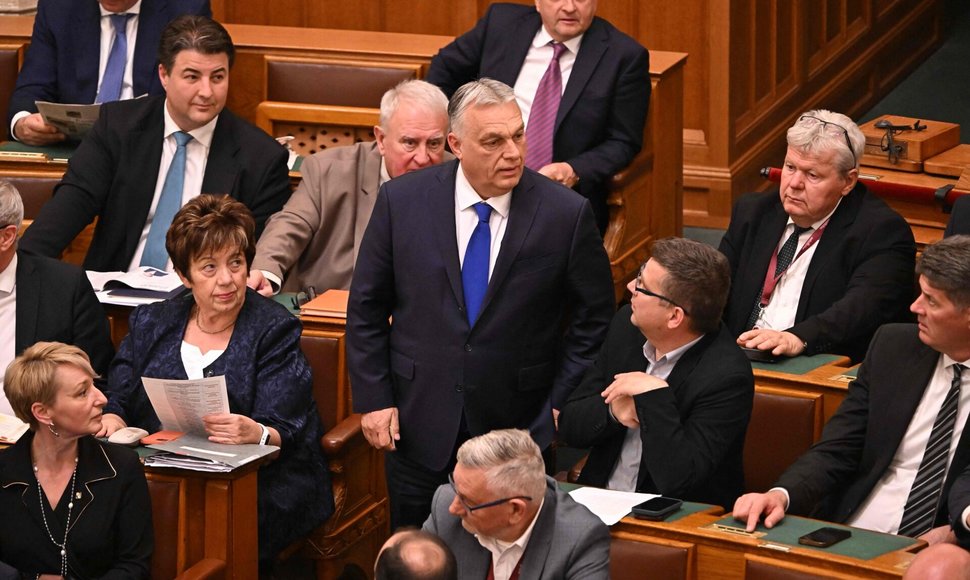 Budapeštas / ATTILA KISBENEDEK / AFP