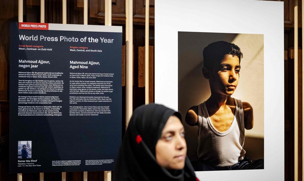 Pasaulio spaudos fotografijos apdovanojimą pelniusi nuotrauka / ROBIN VAN LONKHUIJSEN / AFP