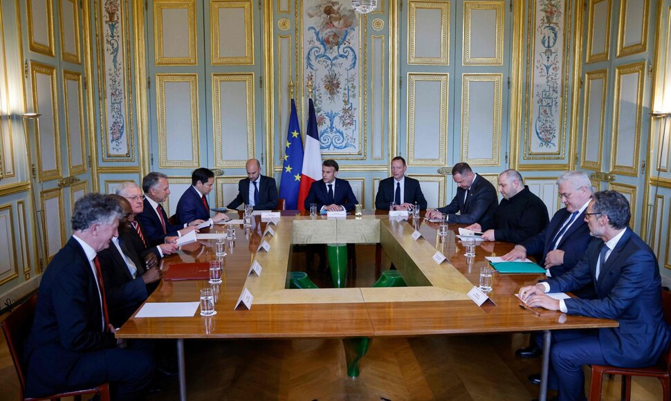 Susitikimas Paryžiuje / LUDOVIC MARIN / AFP