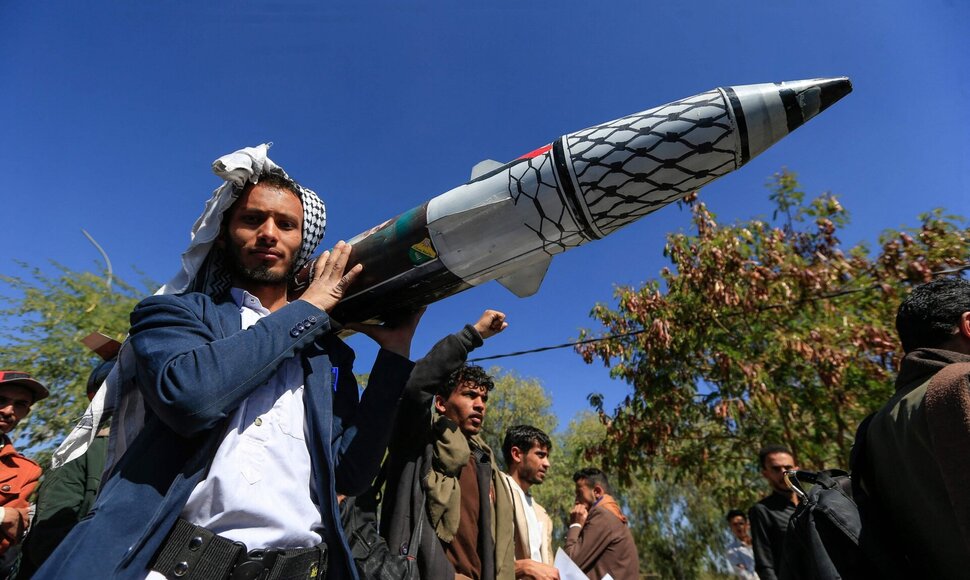 Husiai / MOHAMMED HUWAIS / AFP