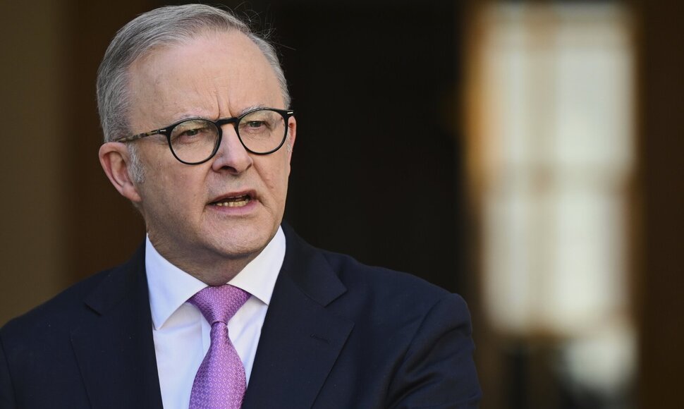 Anthony Albanese'is / Lukas Coch / AP
