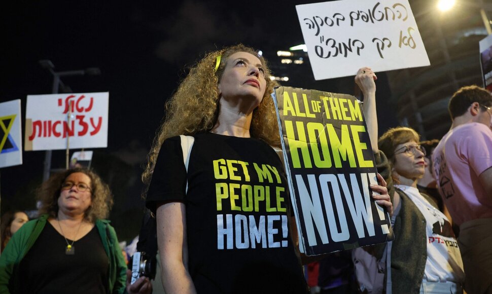 Protestas Izraelyje / JACK GUEZ / AFP