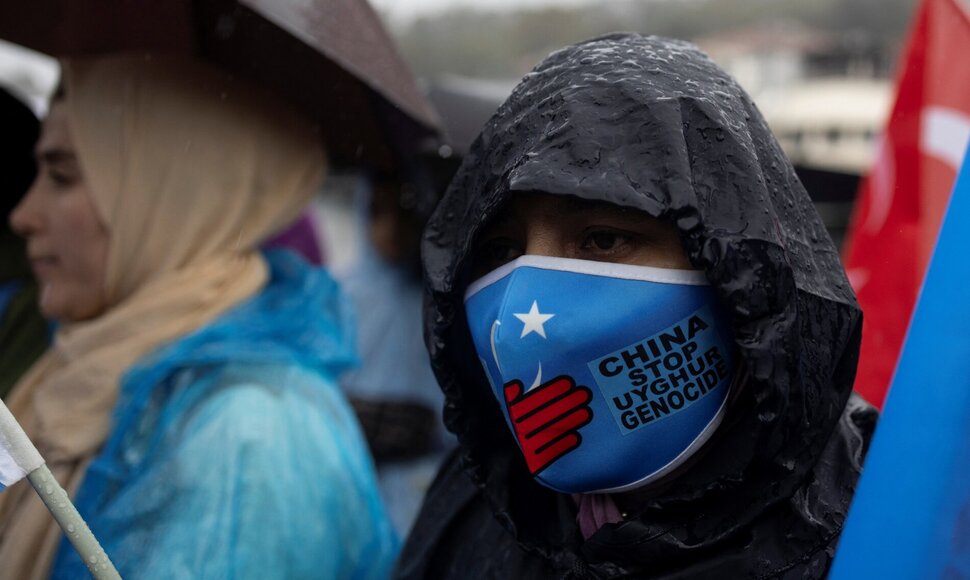 Uigūrų demonstracija / UMIT BEKTAS / REUTERS