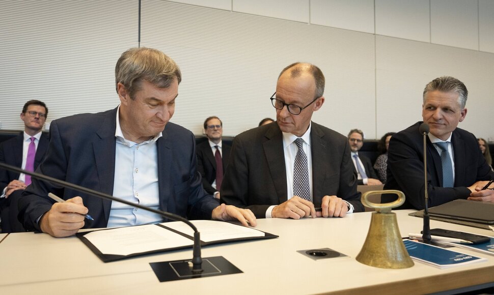 CDU/CSU vadovai / IMAGO/ESDES.Pictures