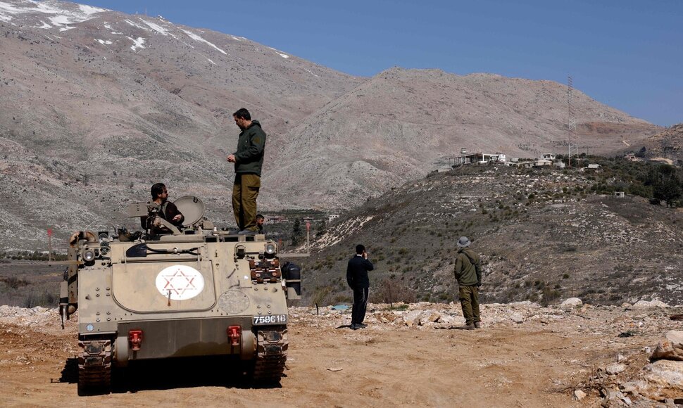 Izraelio kariai / JALAA MAREY / AFP