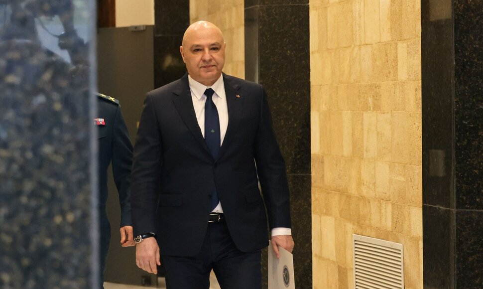 Libano prezidentas Josephas Aounas / ANWAR AMRO / AFP