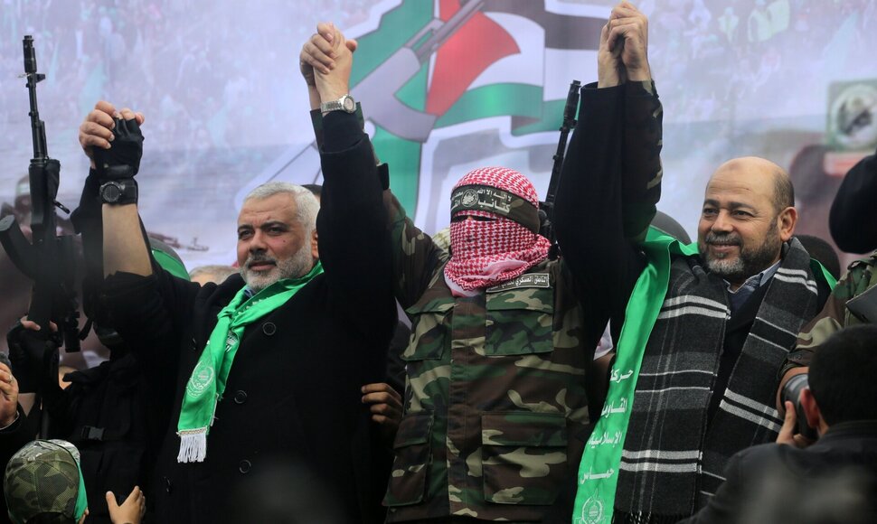 „Hamas“ / MAHMUD HAMS / AFP