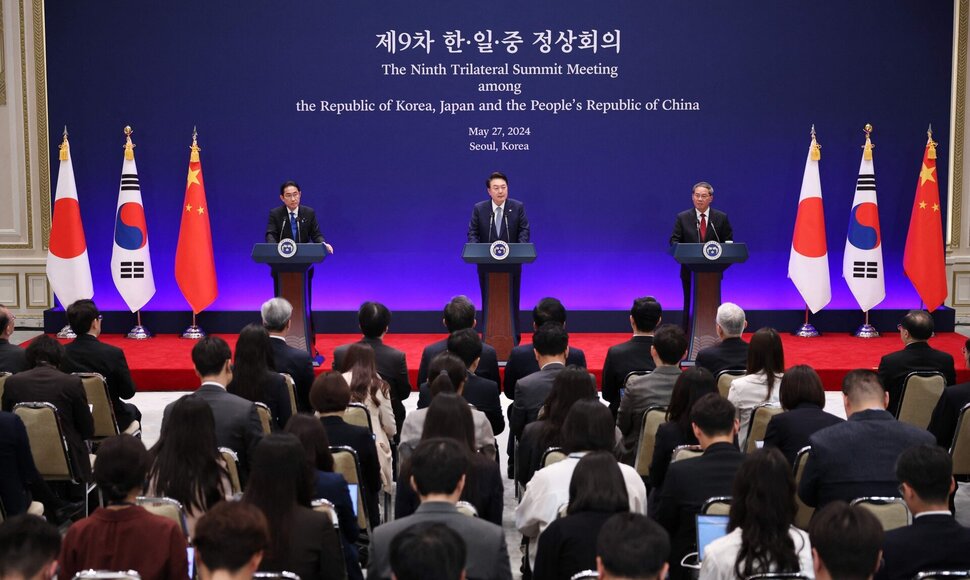 Susitikimas Seule 2024-aisiais / KIM HONG-JI / AFP