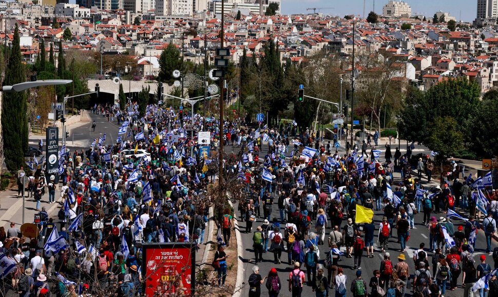 MENAHEM KAHANA / AFP