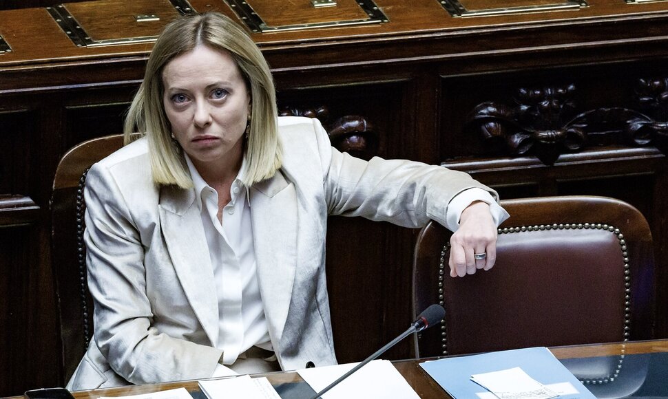 Giorgia Meloni / Roberto Monaldo / ZUMAPRESS.com