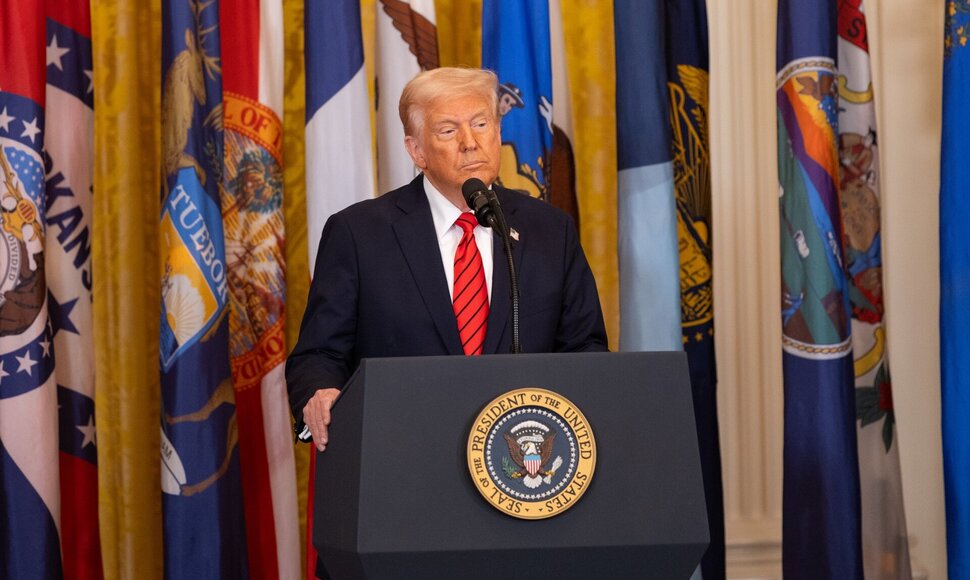 JAV prezidentas Donaldas Trumpas / Hu Yousong / ZUMAPRESS.com