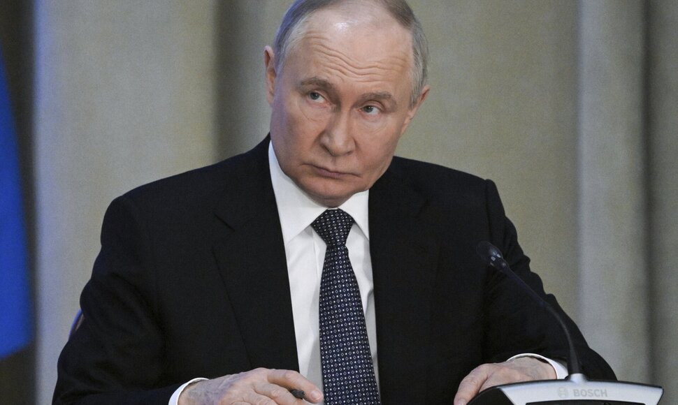 Rusijos prezidentas Vladimiras Putinas / Alexei Nikolsky / AP