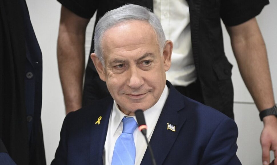 Benjaminas Netanyahu / Yair Sagi / AP