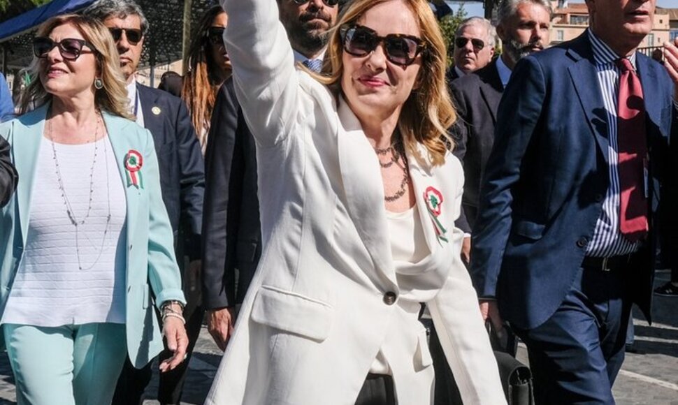 Giorgia Meloni / Mauro Scrobogna / ZUMAPRESS.com