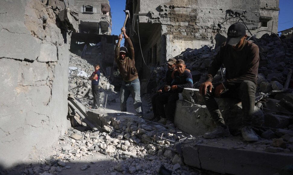 Gazos Ruožas / BASHAR TALEB / AFP
