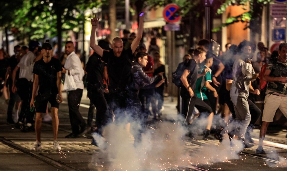 Riaušės Prancūzijoje / VALERY HACHE / AFP