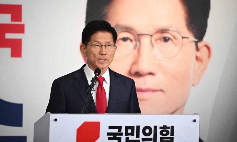 Kim Moon-soo / JUNG YEON-JE / AFP