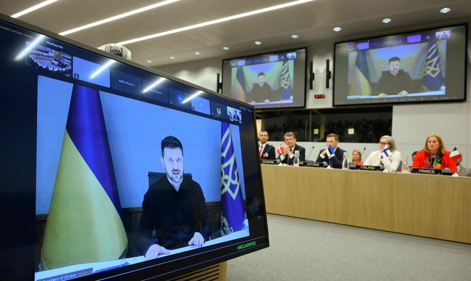 Volodymyras Zelenskis / JOHN THYS / AFP