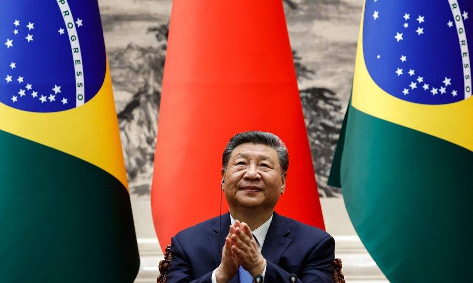Xi Jinpingas / TINGSHU WANG / AFP